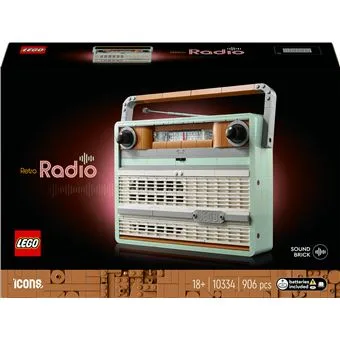 LEGO Icons - La radio rétro Exclusivité Fnac - 10334