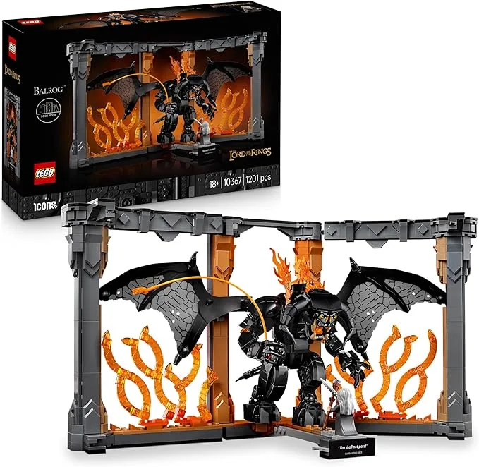 LEGO Icons - Le Seigneur des Anneaux: Book Nook du Balrog - 10367