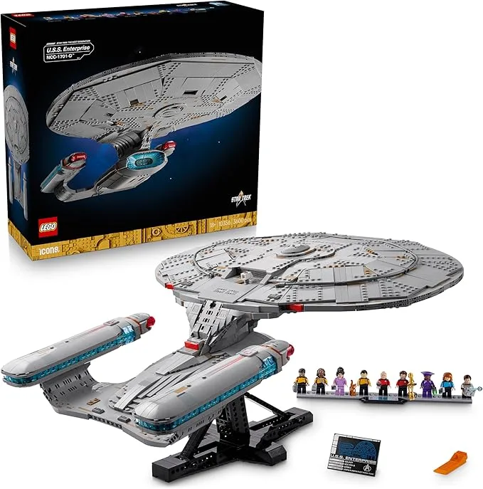 LEGO Icons - Star Trek: U.S.S. Enterprise NCC-1701-D - 10356
