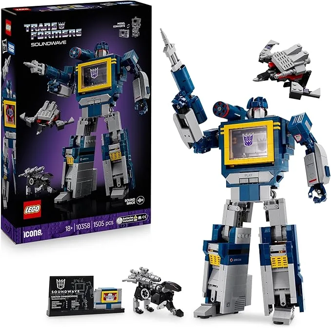 LEGO Icons - Transformers Soundwave - 10358