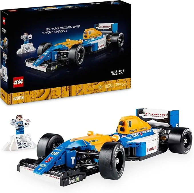 LEGO Icons - Williams Racing FW14B et Nigel Mansell - 10353