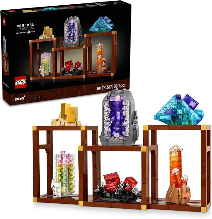 LEGO Ideas - Collection de minéraux - 21362