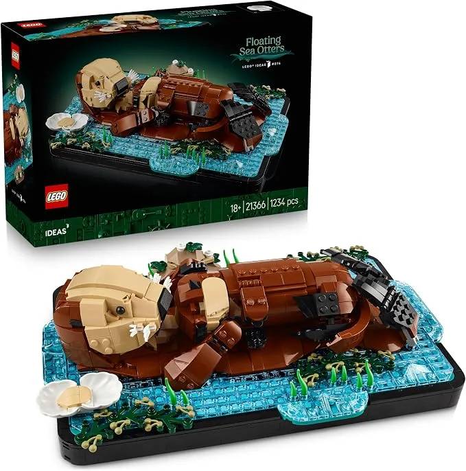 LEGO Ideas - Les loutres câlines - 21366