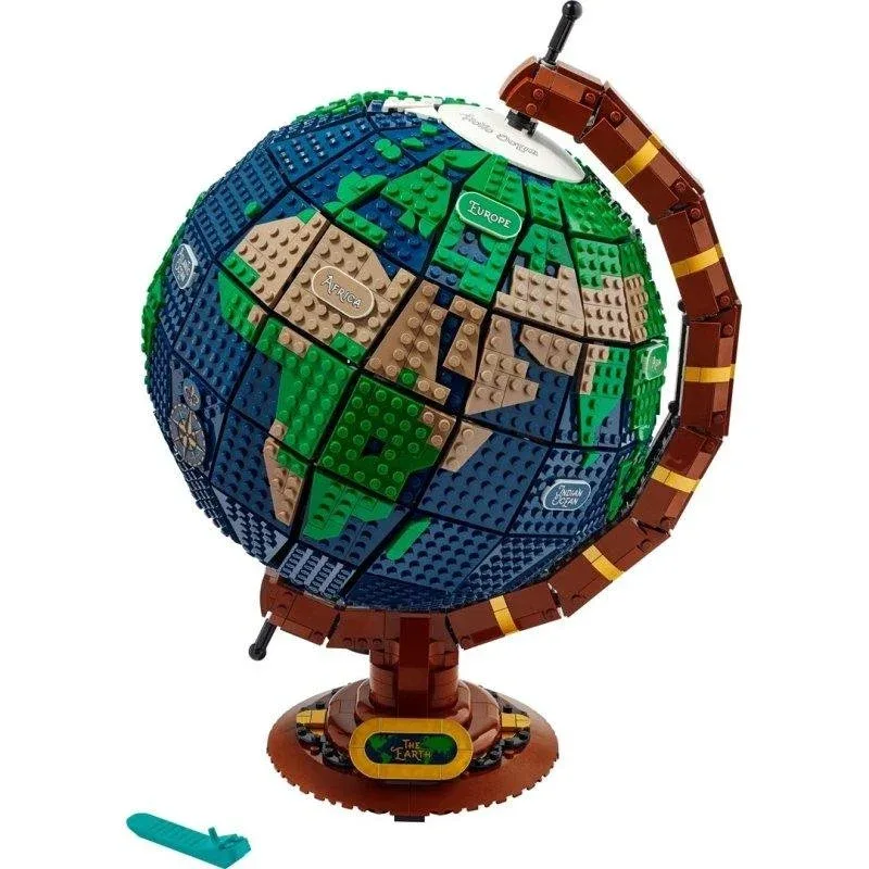 LEGO Ideas - Maquette Le Globe terrestre rotation réaliste - 21332
