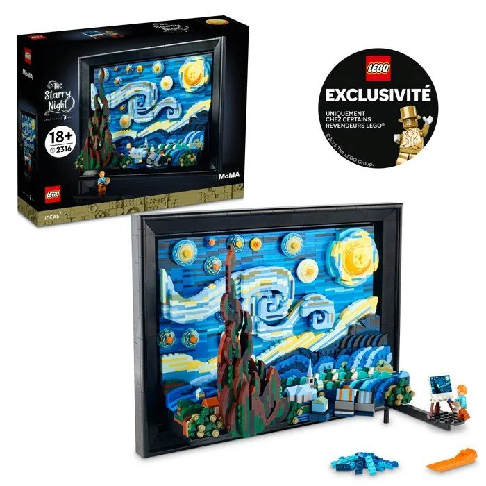 LEGO Ideas - Vincent Van Gogh La Nuit Étoilée - 21333