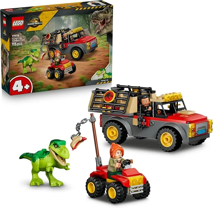 LEGO Jurassic World - Camion de transport du jeune T-rex - 77978