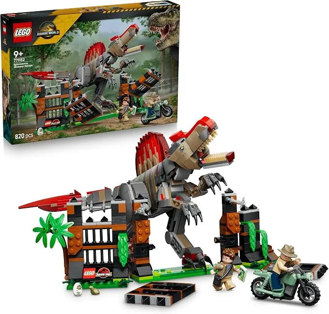 LEGO Jurassic World - L'évasion du spinosaure LEGO - 77982