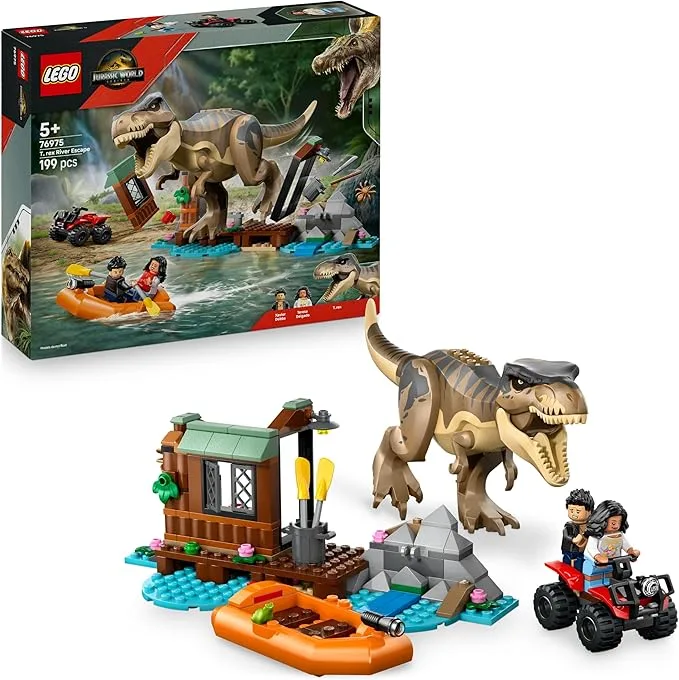 LEGO Jurassic World - Le T. Rex et l’Évasion sur la Rivière - 76975