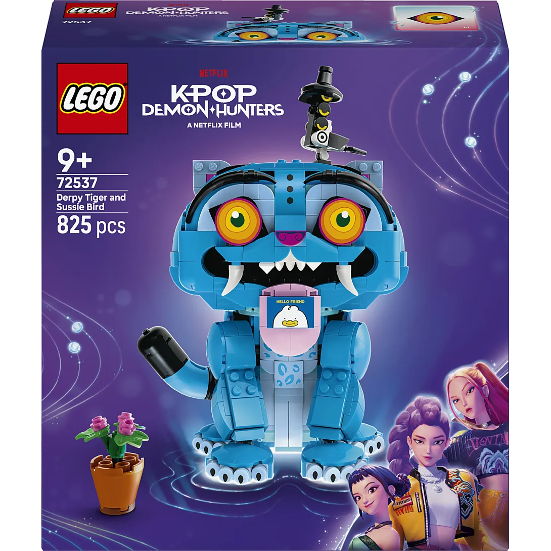 LEGO KPop Demon Hunters - K-Pop Demon Hunters Derpy le tigre et Suzy la pie - 72537