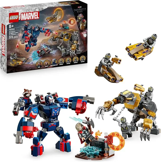 LEGO Marvel - Avengers: Endgame Thor Contre Chitauri - 76322