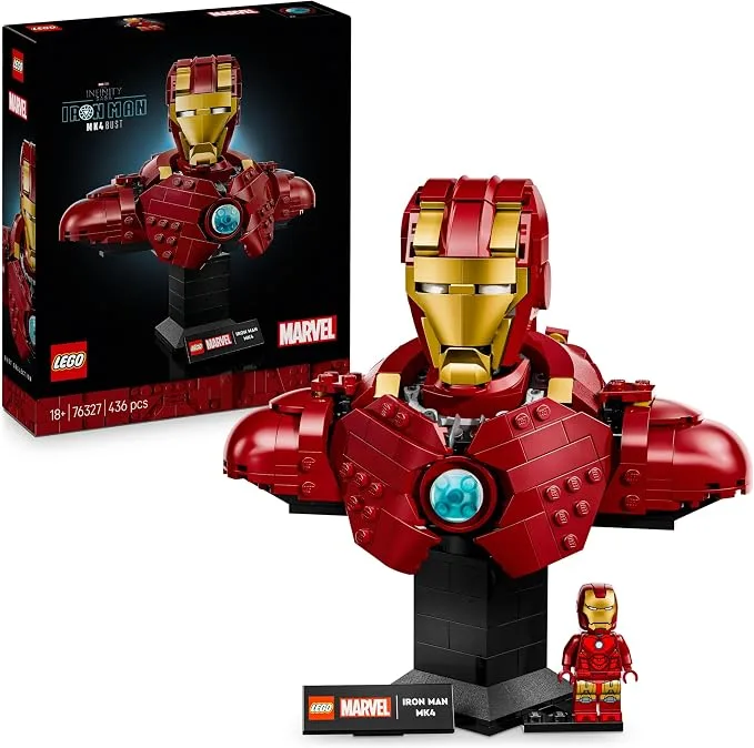 LEGO Marvel - Bust d'Iron Man MK4 - 76327