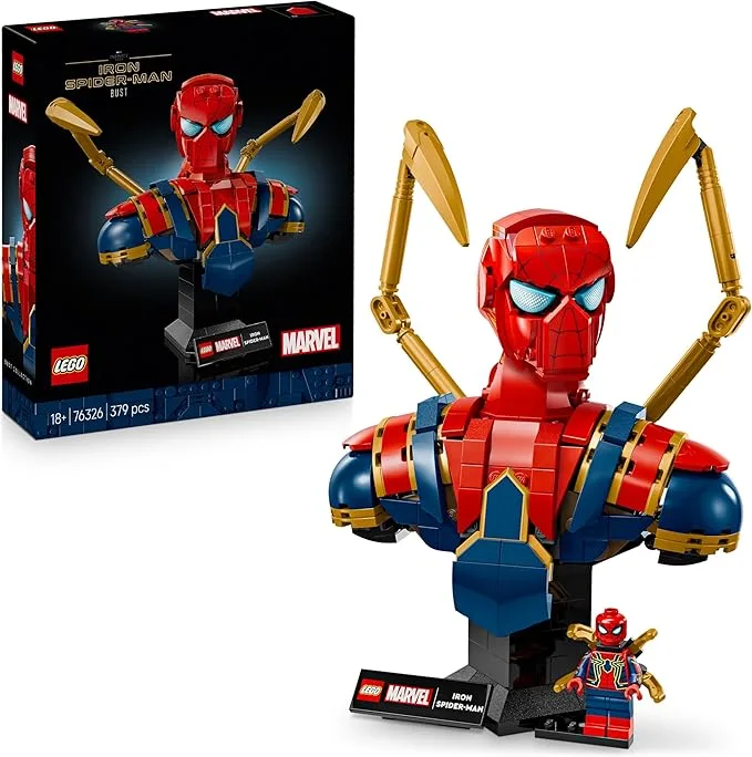LEGO Marvel - Buste d’Iron Spider-Man - 76326