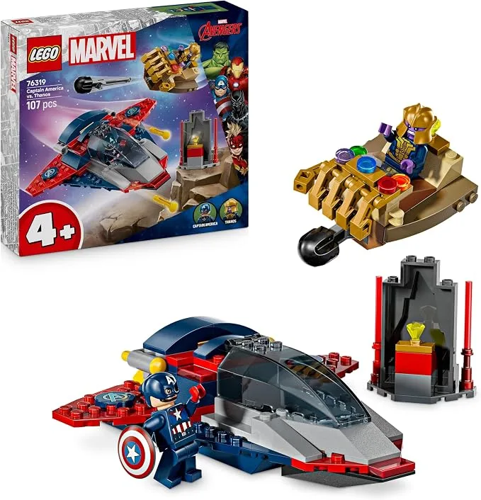 LEGO Marvel - Captain America contre Thanos - 76319