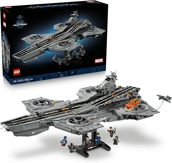 LEGO Marvel - L'héliporteur du Shield - 76354