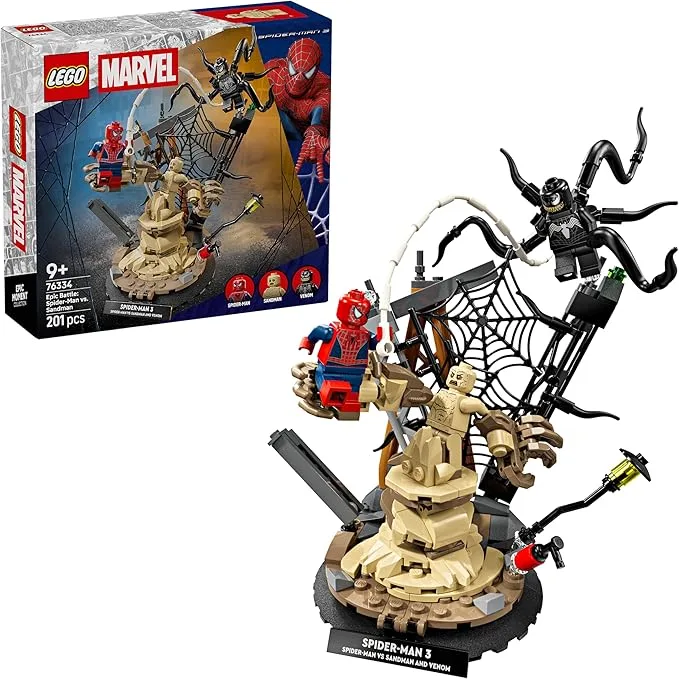 LEGO Marvel - Le combat légendaire entre Spider-man et Sandman - 76334