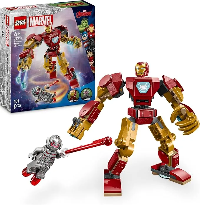 LEGO Marvel - Le Robot d'Iron Man contre Ultron - 76307