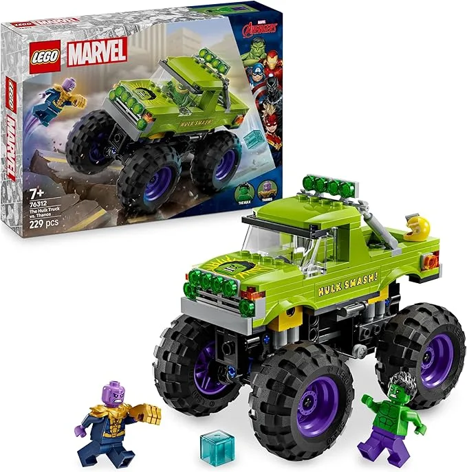 LEGO Marvel - Le tout-terrain de Hulk contre Thanos - 76312