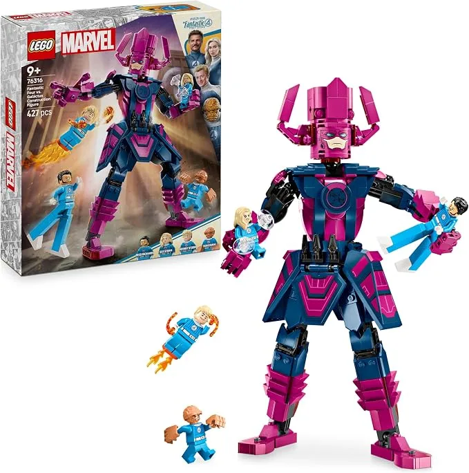 LEGO Marvel - Les Quatre Fantastiques contre la Figurine de Galactus - 76316