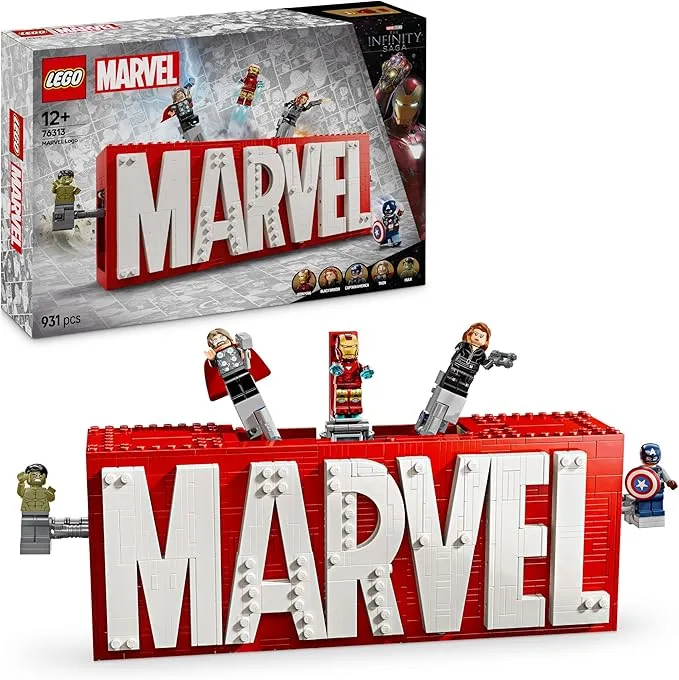 LEGO Marvel - Logo Marvel et ses super-héros - 76313