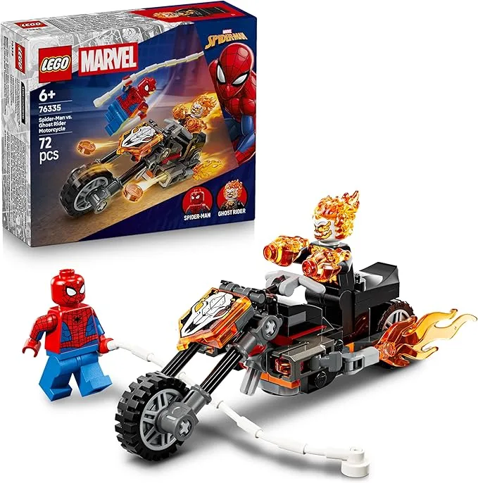 LEGO Marvel - Spider-Man et sa Moto contre Ghost Rider - 76335