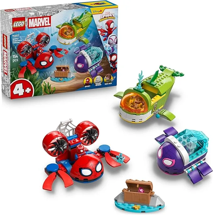 LEGO Marvel - Spidey les Véhicules Sous-Marins - 11207