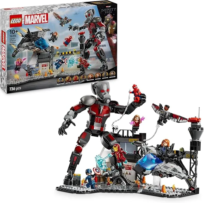 LEGO Marvel - Super Heroes Le combat de Captain America: Civil War - 76314