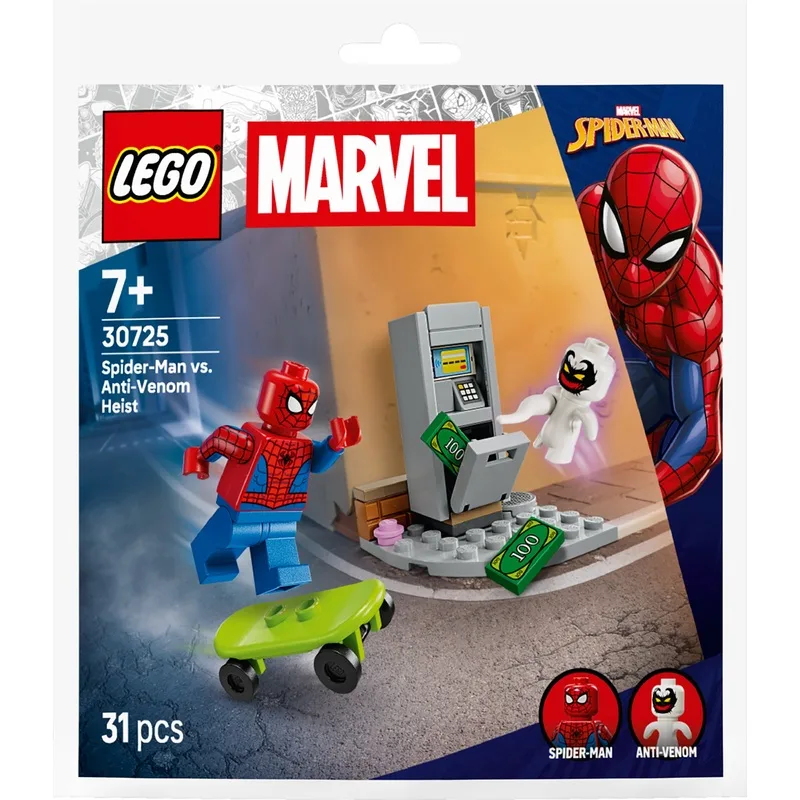 LEGO Marvel - Super Heroes Spider-Man contre Anti Venom: le Cambriolage - 30725