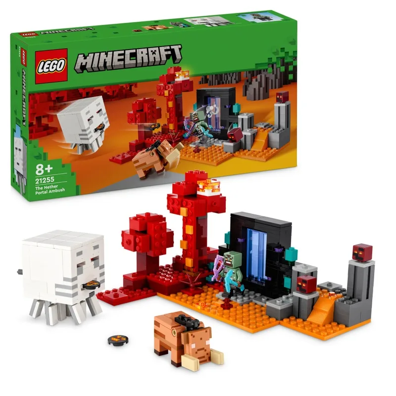 LEGO Minecraft - L'Embuscade au Portail du Nether - 21255
