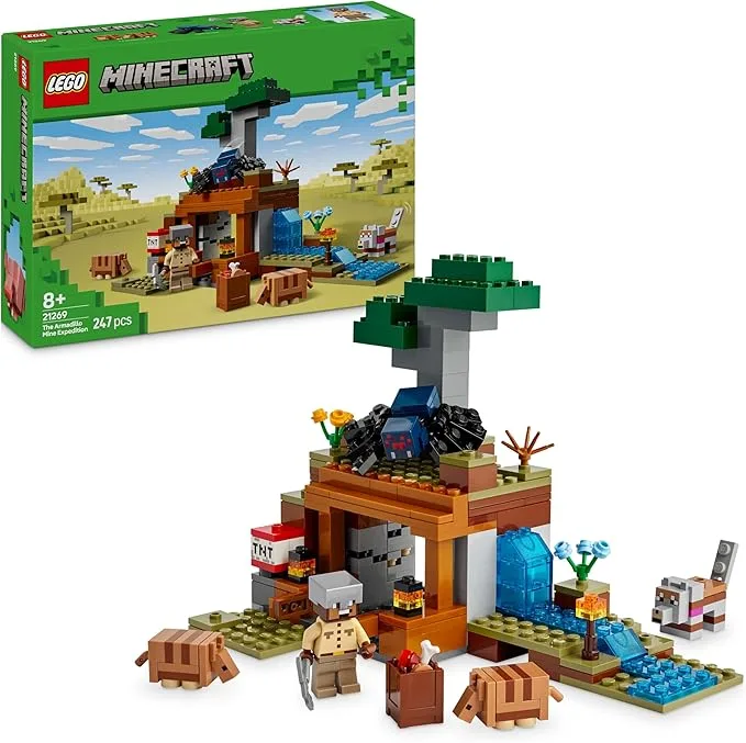LEGO Minecraft - L'Expédition dans la Mine du Tatou - 21269