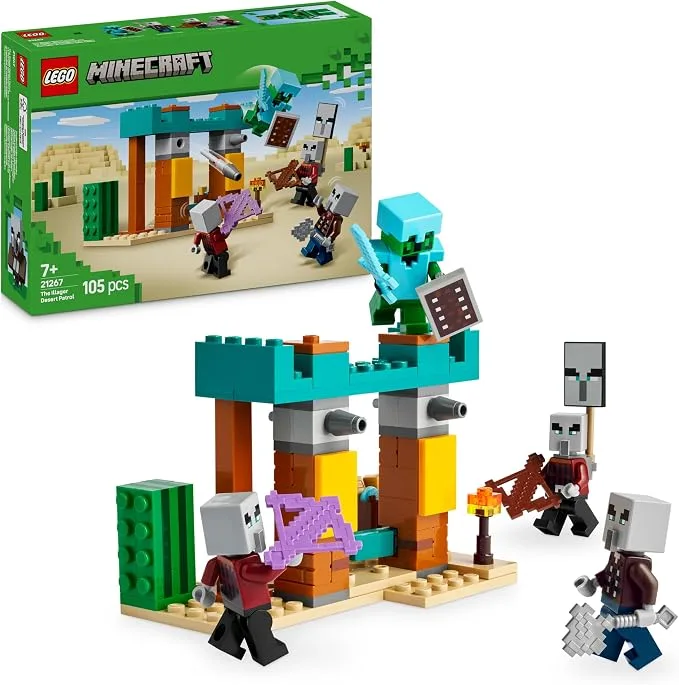 LEGO Minecraft - La Patrouille d'Illageois de Désert - 21267