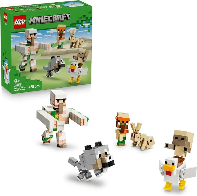 LEGO Minecraft - L’attaque du désertdu Poulet chevauché - 21592