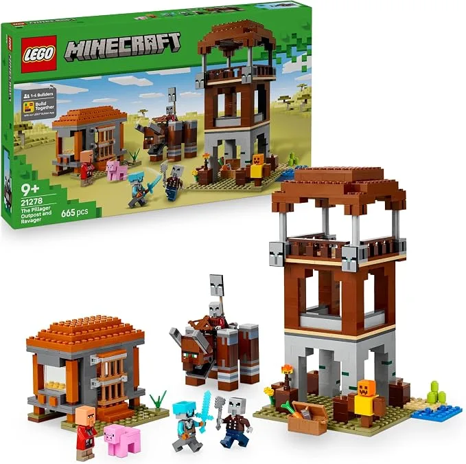 LEGO Minecraft - L’Avant-Poste de Pillards et le Ravageur - 21278