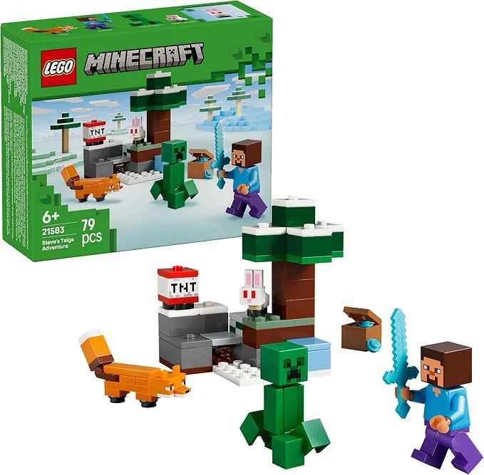 LEGO Minecraft - Les Aventures de Steve dans la Taïga - 21583