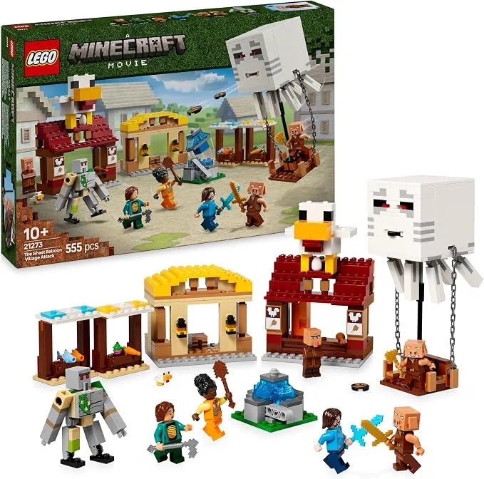 LEGO Minecraft - Les Ghasts à l’attaque du village - 21273