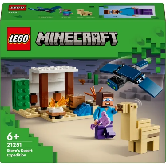 LEGO Minecraft - L’Expédition de Steve dans le Désert - 21251