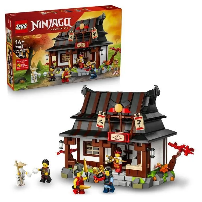 LEGO Ninjago - 15e anniversaire la Forge des quatres armes - 71858