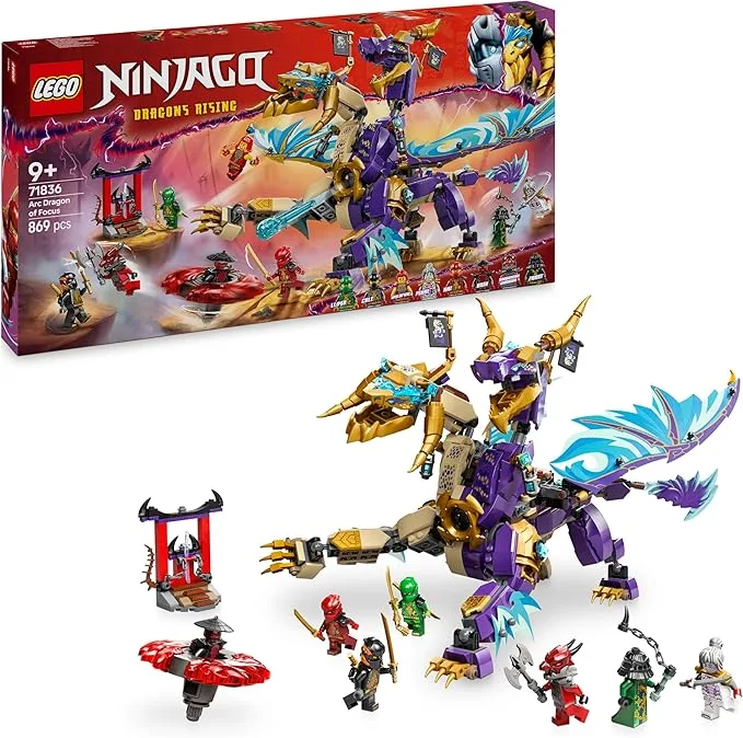 LEGO Ninjago - Arc: le dragon de la concentration Jeu pour garçon ou fille dès 9 ans - 71836