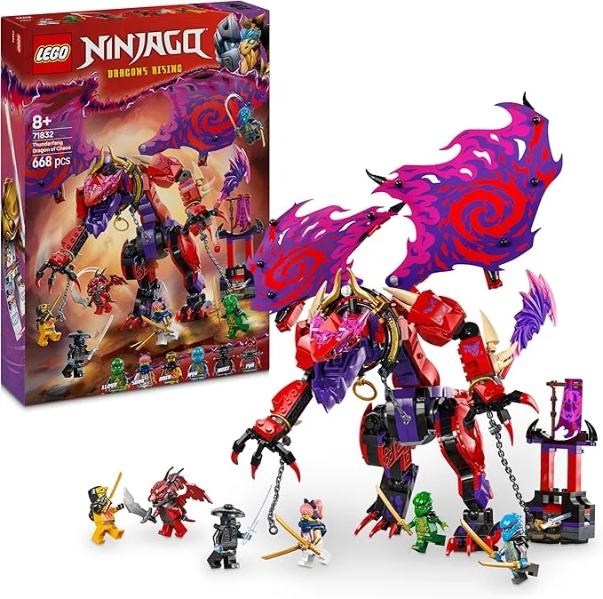 LEGO Ninjago - Croc-de-tonnerre: le dragon du chaos - 71832