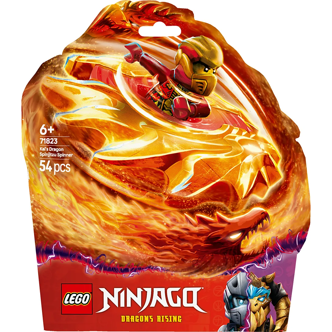 LEGO Ninjago – La toupie Spinjitzu du dragon de Kai – 71823