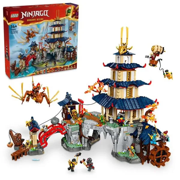 LEGO Ninjago - La ville au temple du tournoi - 71814