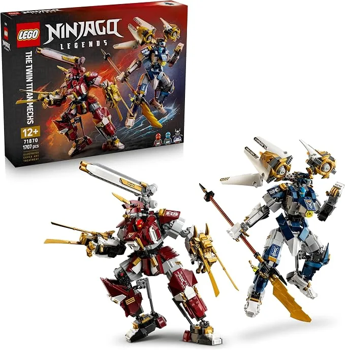 LEGO Ninjago - Les robots Titan jumeaux - 71870