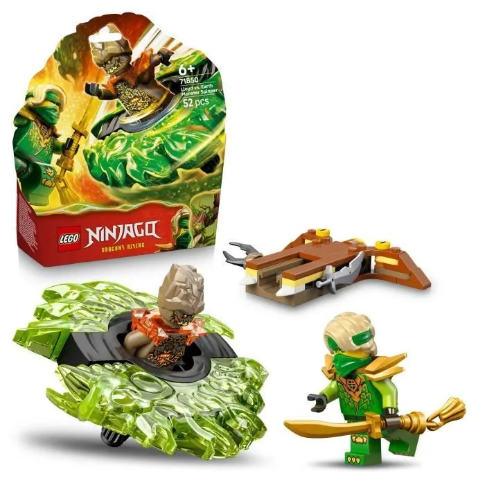 LEGO Ninjago - Lloyd Contre la Toupie Du Monstre de la Terre - 71850