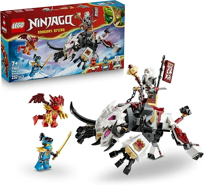 LEGO Ninjago - Zilvar et Grimtak la bête draconique - 71863