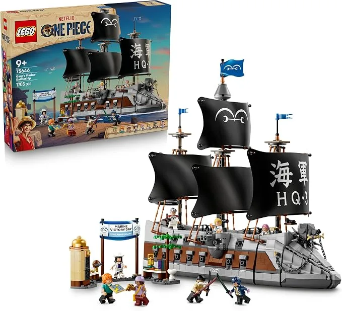LEGO One Piece - Le navire de la Marine de Garp - 75646