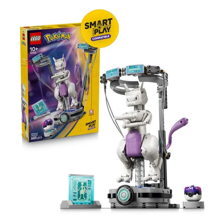 LEGO Pokémon - Smart Play L'évasion du labo de Mewtwo - 72163