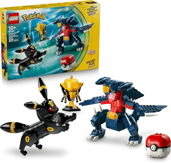 LEGO Pokémon - Smart Play Pokémon Le combat entre Noctali et Carchacrok - 72165
