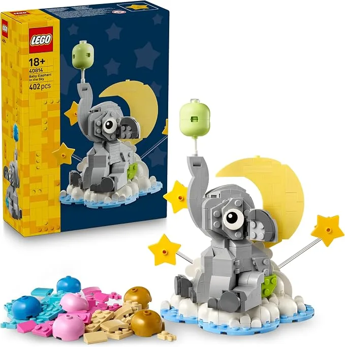 LEGO Saisonnier - Le bébé éléphant dans le ciel - 40814