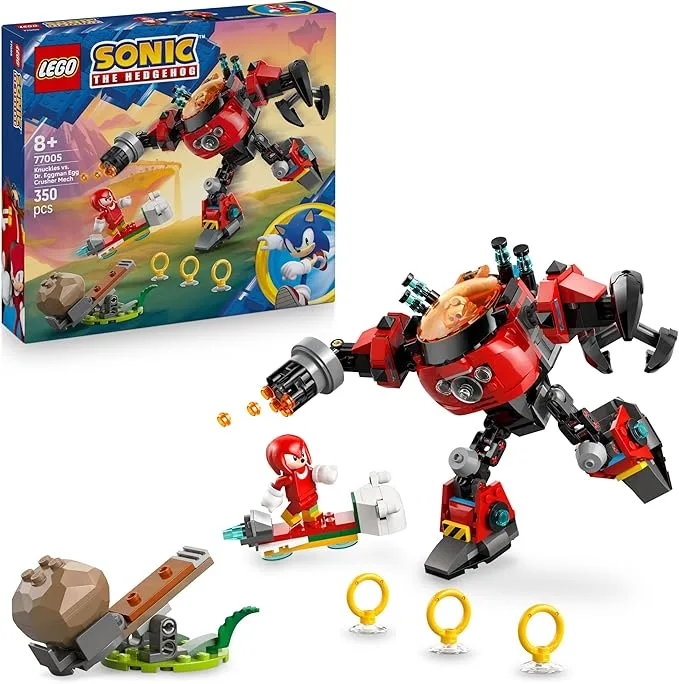 LEGO Sonic - Knuckles contre l’Egg Crusher de Dr. Eggman - 77005