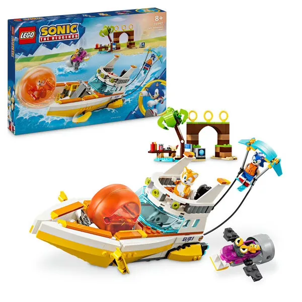 LEGO Sonic – Le bateau d’aventures de Tails – 76997