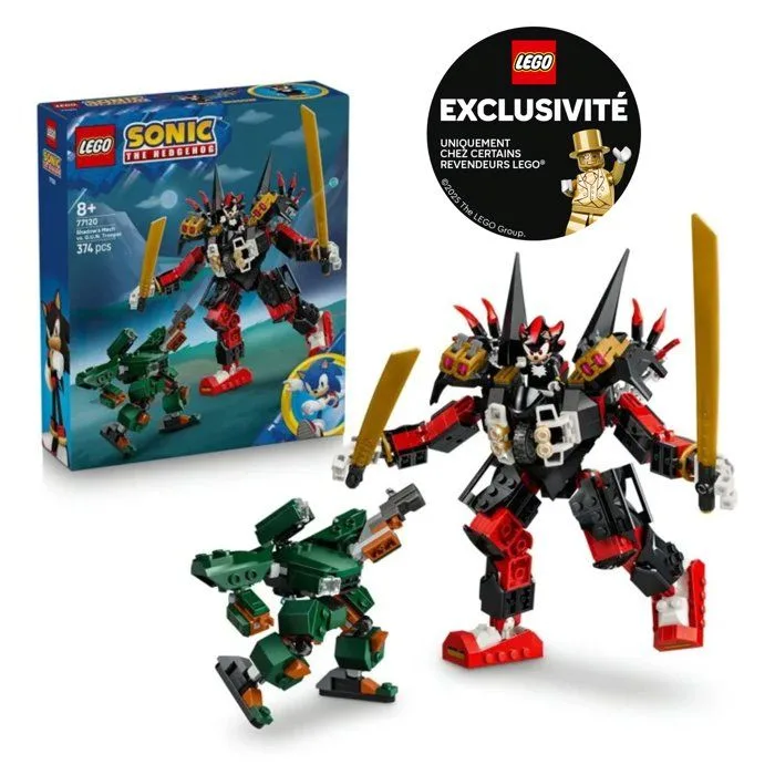 LEGO Sonic - The Hedgehog Le Robot de Shadow Contre le G.U.N. Trooper - 77120